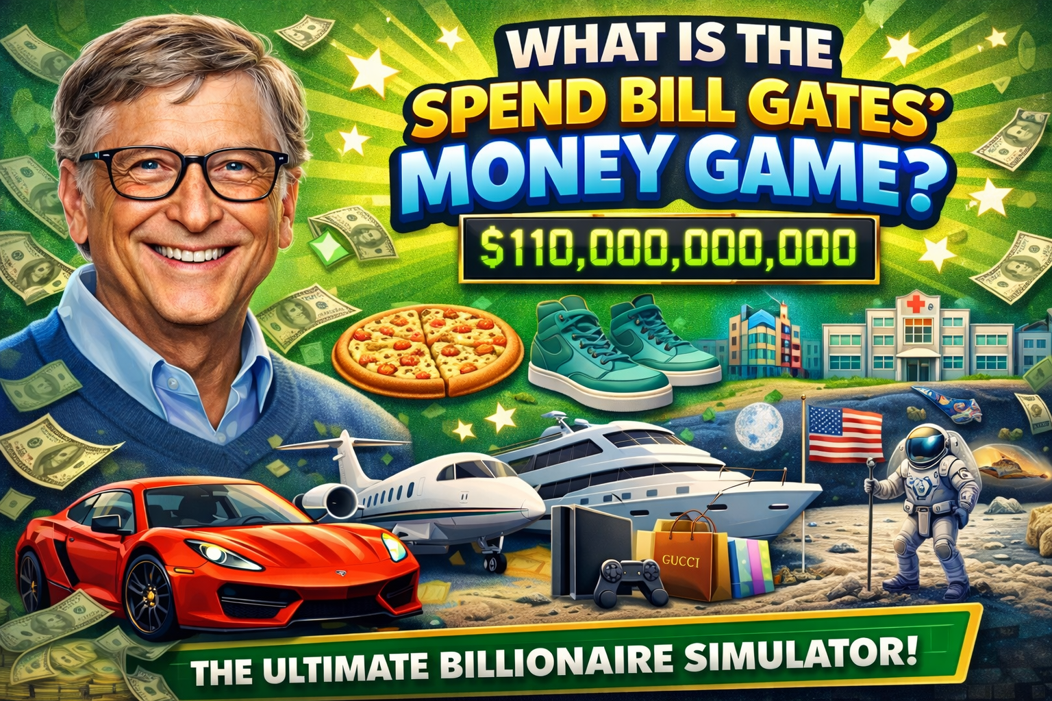 Spend Bill Gates Money spend bill gates money